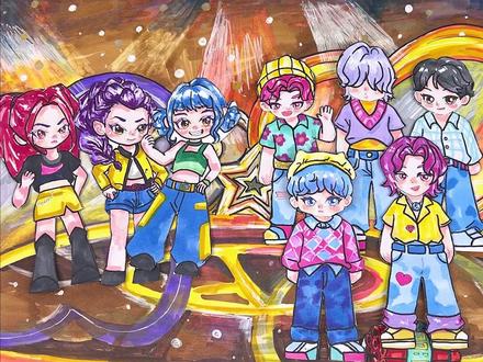 猎魔女团演唱会遭遇危险! #猎魔女团 #猎魔女团玩具 #儿童玩具 #自制抽抽乐 #盲盒