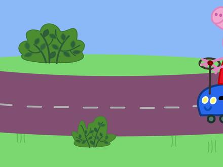 小猪佩奇开小汽车 简笔画 #原创动画 #简笔画 #早教 #创意制作 #动画制作 #益智早教 #亲子教育