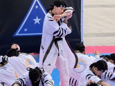 Tiger (🥋ver.)🐯🔥#权顺荣 #权顺荣hoshi #hoshi #SEVENTEEN 260301天安 跆拳道示范团