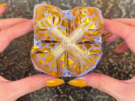 圣洁小莲花折法(19×19折纸1张)#折纸 #小莲花 #民俗文化#清明节 #手工diy