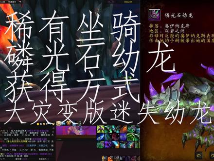 魔兽世界:磷光石幼龙获得方式