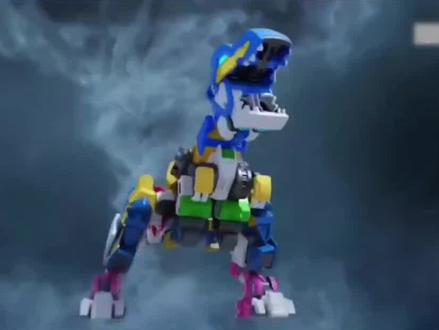 迷你特工队展高玩具超变合体炫龙王变形教程#迷你特工队 #变形玩具 #玩具 #炫龙王