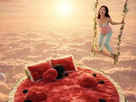 十二星座水果跳床挑战(上)#星座 #跳床 #ai #asmr #解压