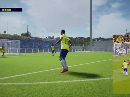 接球后倒钩射门教学 #实况足球 #efootball #实况足球手游