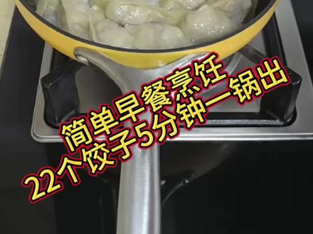 华德士云朵锅的水煎饺🥟太香了 还简单#在家做美食好吃健康又实惠 #平底锅煎饼做法 #厚皮橙 #厚皮橙同款
