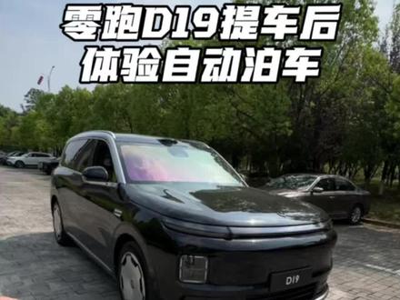 零跑D19提车后初次体验自动泊车,这个价格还算可以吧,不追求所谓的遥遥领先#零跑D19 #零跑汽车 #自动泊车 #用车体验