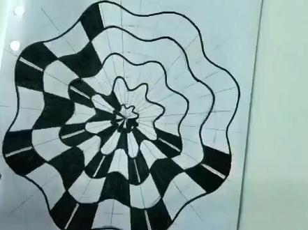 立体花伞,学会了吗#绘画 #手绘