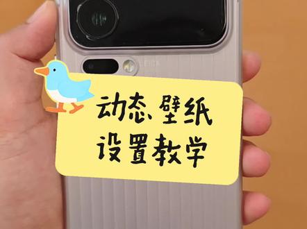 背屏怎么设置动态壁纸呢? 学会的宝子们可以把自己喜欢的爱豆或者是明星或者是热血视频设置在背屏啦!
#动态壁纸 #视频 #背屏 #小米17背屏