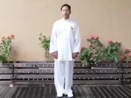 太极小知识:“功前功”练习,伸筋拔骨开跨功!(上)