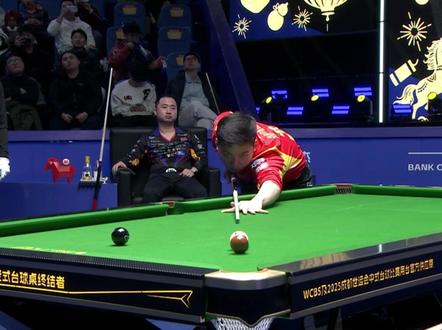 恭喜郑肖淮战胜楚秉杰晋级四强#郑肖淮 #楚秉杰 #独牙 #九球 #台球是一种生活