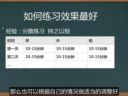 零基础学电脑之30天学会打字,打字基础第2课,如何做好练习时间规划。