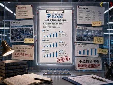 港股医药,真的要重新定价了? 药明康德一季报和 ASCO 两个信号同时出现,港股医药正在从“讲未来”回到“交证据”。
#港股医药
#药明康德
#创新药
#CXO
#ASCO