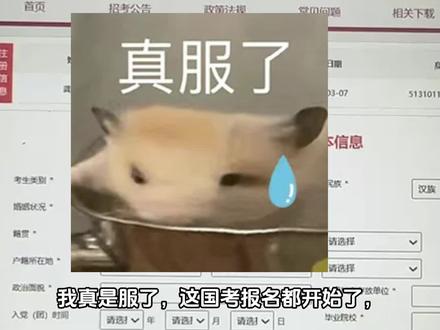 家人们!24国考报名已经开始啦,手把手教你怎么填写报名表,祝大家都能选到适合自己的岗位。#国家公务员 #24国考 #考公考编