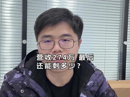 2025年我13人纯技术的软件公司营收274万,最后还能剩多少?#创业路上的我们 #年终总结 #软件公司