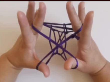 翻花绳,小桥。#小技巧 #开启快乐2023 #春节手工 #幼儿园 #翻花绳