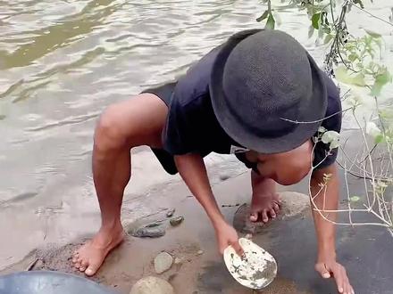 黑沙是如何变成黄金的? #淘金 #探宝 #科普一下 #淘金记录