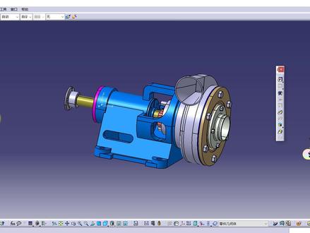 CATIA小技巧第436节 CATIA装配体下的零件批量保存成stp文件的方法介绍#catia学习