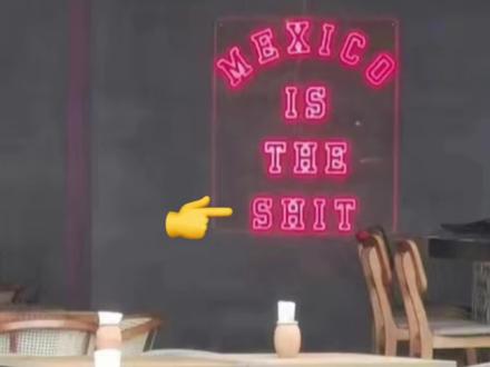 餐厅墙上的“shit”,不是你想的那个意思!