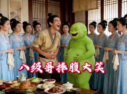 在古代,穷人如果会八级哥的捧腹大笑,到底有多爽#沉浸式历史 #脑洞大开 #八级哥 #私人笑声 #捧腹大笑