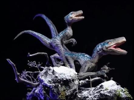 手工模型制作《侏罗纪世界的迅猛龙》希望大家能够喜欢#手工 #模型 #模型制作 #制作过程