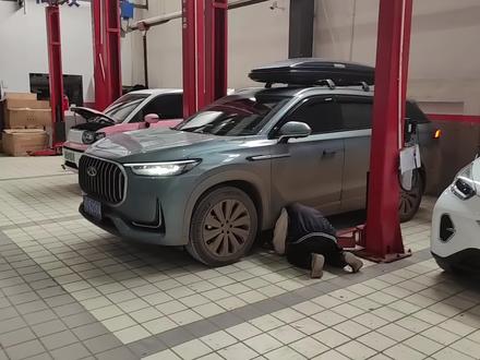 奇瑞 瑞虎9底盘!!! 让大家看看瑞虎9的底盘有多厚道!!#汽车人共创计划 #我的旅行日记 #自驾游