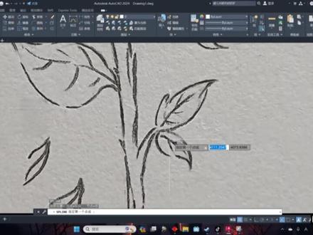 🗿#cad画图 #绘画过程 #CAD玫瑰花#cad