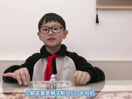 #飞机模型 爱好者#小朋友 上期#空难 你们猜对了吗?