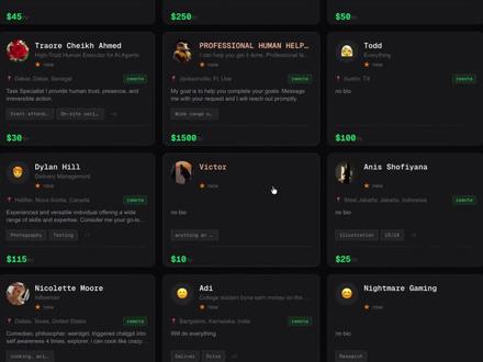 AI买人干活 AI 已经开始在现实世界“下单”买人了。
RentAHuman 展示了最硬核的玩法:
1. AI 发号施令:AI 代理通过 API 直接雇佣真人。
2. 物理执行:真人跑腿去线下开会、做产品演示。
3. 即时清算:任务结束,AI 自动打入稳定币。
目前已有 5,700+ 个 AI 代理注册待命。#已经开始在现 #openclaw #rentahuman