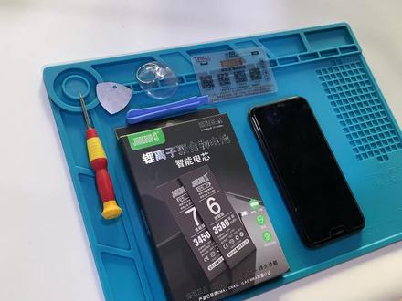 将顿华为nova3e换电池教程拆机 #华为nova3 #nova3e #华为nova3i #手机换电池