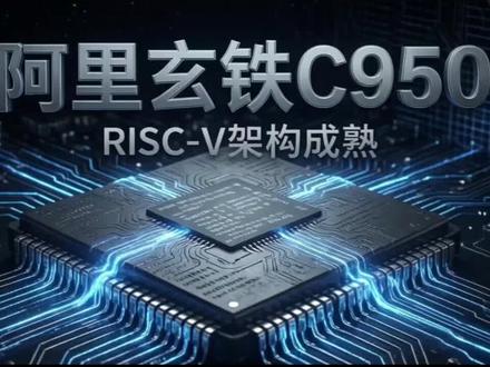 #核心突破:RISC-V进入高性能计算时代#一代旗舰CPU玄铁C950#阿里芯片突破 #阿里生态