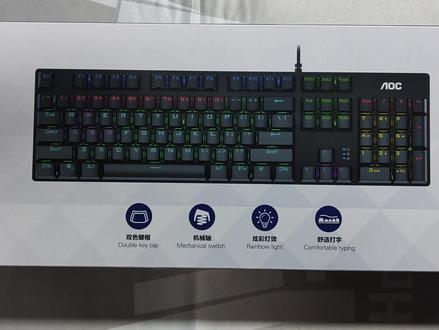 GK410键盘开箱视频 #游戏外设