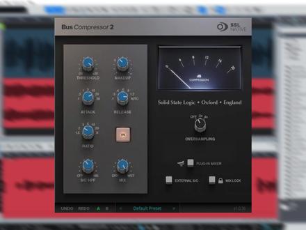 直播总线压缩插件推荐 SSL Native Bus Compressor2 适合新手用的总线压缩#声卡调试 #音乐制作 #声卡调试教程 #总线压缩