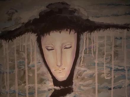 世界禁画雨中女郎,三次出售三次退回#雨中女郎 #奇闻轶事 #世界名画