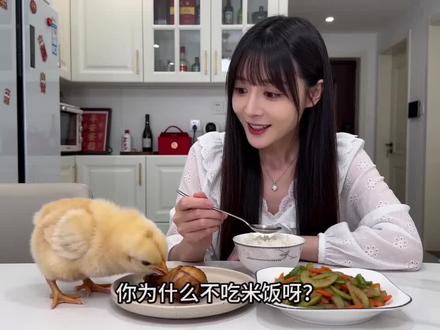 小妹妹你挺牛逼克拉斯呀#小鸡 #AI #治愈@$