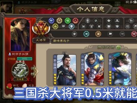 这就是三国杀玩家#三国杀移动版 #三国杀大将军