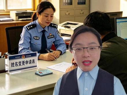 #湖北公安 #人民警察 #我为群众办实事 成年人如何变更姓名?