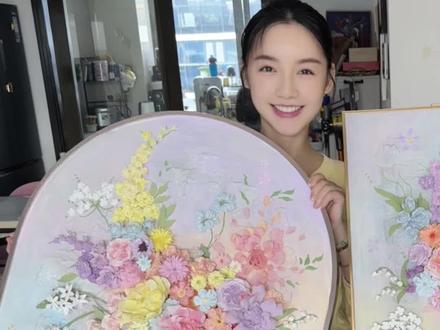 宅家做手工画的快乐 #手工 #粘土