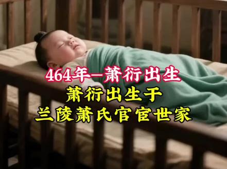 萧氏五祖之一 【梁武帝—萧衍】传奇的一生#萧氏家族 #历史人物故事