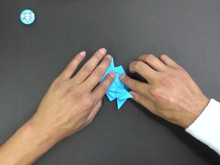 折纸做一枚有杀气的忍者飞镖