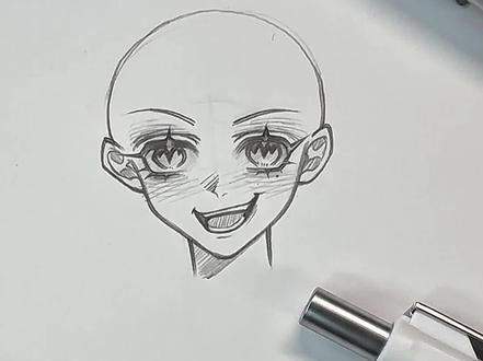你是不是单画眼睛好看,放脸上就奇怪!这样的五官对称教程来了! #玩物 #尹佳蓝 #姜雅贤 #蓝果自动铅笔 #眼睛画法