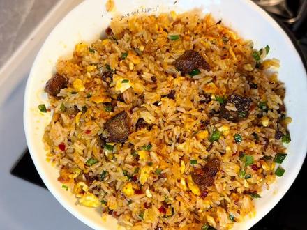 我做的炒饭是最好吃的#蛋炒饭#三明治#今日份早餐#微微一叮#抖音美食创作人