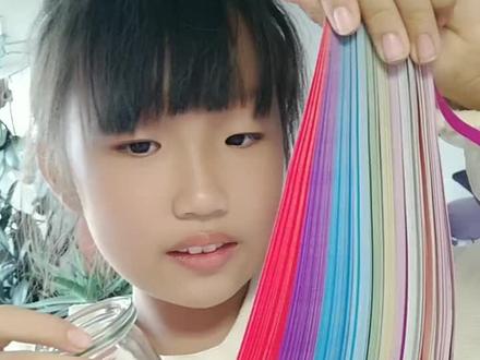 快看我有星星折纸条啦,一起给妈妈折星星吧#折星星 #星星折纸 #许愿星 #折纸教程 #送妈妈礼物
