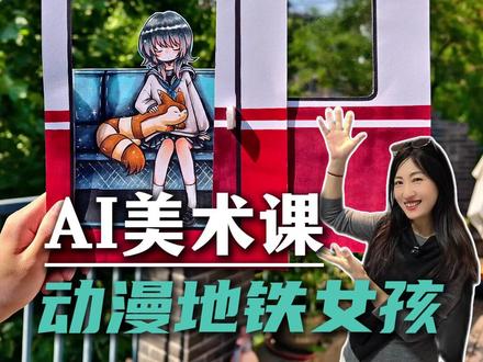 把人人都坐过的地铁,变成孩子的动漫小故事! 只用两张白卡纸,加个透片,就能做出地铁的场景!
画完之后,用简单的 AI 指令,就能把平面的画,变成一段小动画,地铁里的人物都能站起来动起来,把藏在画里的小故事,直接变成动画片!太酷了!#少儿美术#美术课程#ai动漫#绘画#美术机构