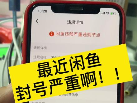 #闲鱼 最近讲的有点多,结果自己给玩封号了,啊,啊,啊