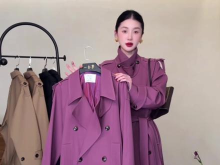 7/21新品合集1)宴群山风衣必入 长短款兼顾不同身形风格