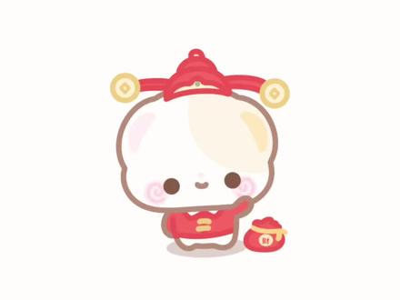 Hello^_^~ #Hello #表情包#开开熊饼#萌物