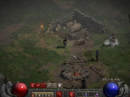 暗黑破坏神2重置版:符文之语-镰刀无限-法师终极大件 #怀旧游戏 #怀旧 #游戏 #一起打游戏