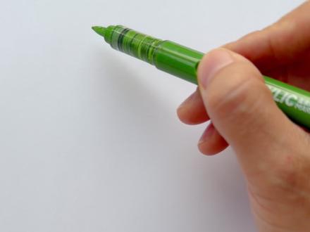 一分钟学会画大树!保姆级教程来咯 #自学画画 #画画其实很简单 #沉浸式画画 #画树 #丙烯马克笔绘画