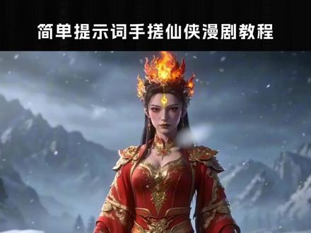 有手就行🔥简单提示词手搓仙侠漫剧教程#小云雀AI #小云雀seedance #小云雀爆款马上成片 #小云雀全能创作助手 #AI漫剧