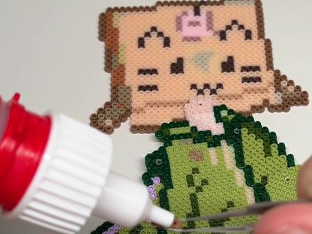 闺蜜这我是真想要了#拼豆 #拼豆图纸 #手工 #教程